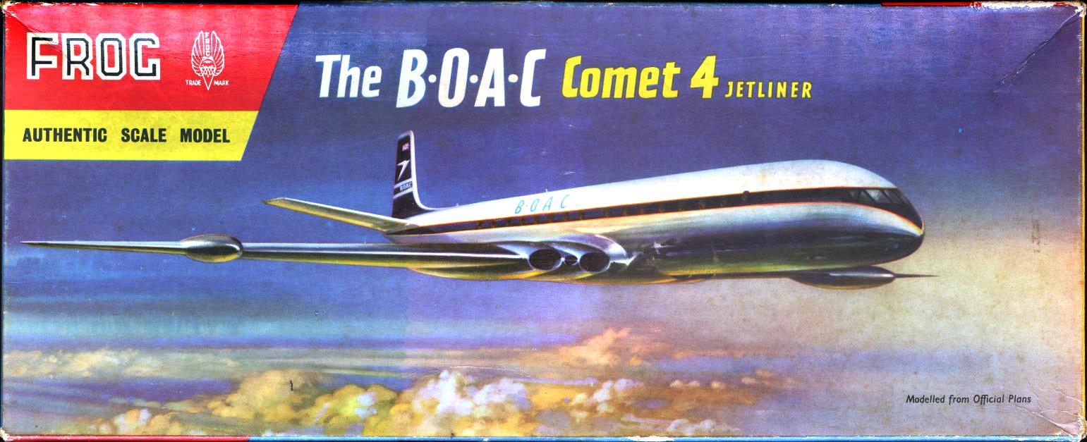 Коробка FROG 356P The BOAC Comet 4C Jet Airliner